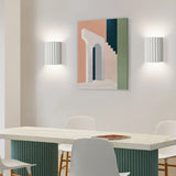 Rhea Resin Ribbed Wall Sconce - Minimalist Modern Interior Wall Lamp