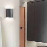 Rhea Resin Ribbed Wall Sconce - Minimalist Modern Interior Wall Lamp