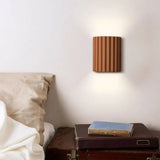 Rhea Resin Ribbed Wall Sconce - Minimalist Modern Interior Wall Lamp