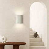 Rhea Resin Ribbed Wall Sconce - Minimalist Modern Interior Wall Lamp